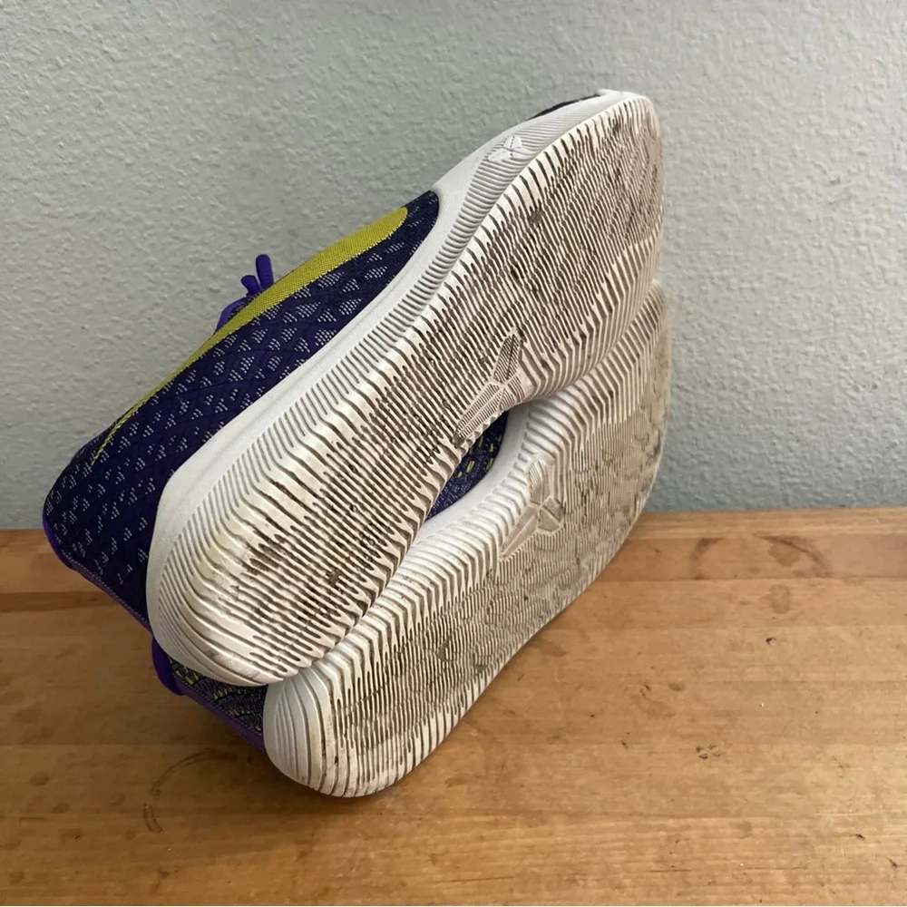 Nike Kobe Mamba Instinct Rage Court Fierce Purple Mens Sneakers 11.5 852473-500 - Picture 8 of 13